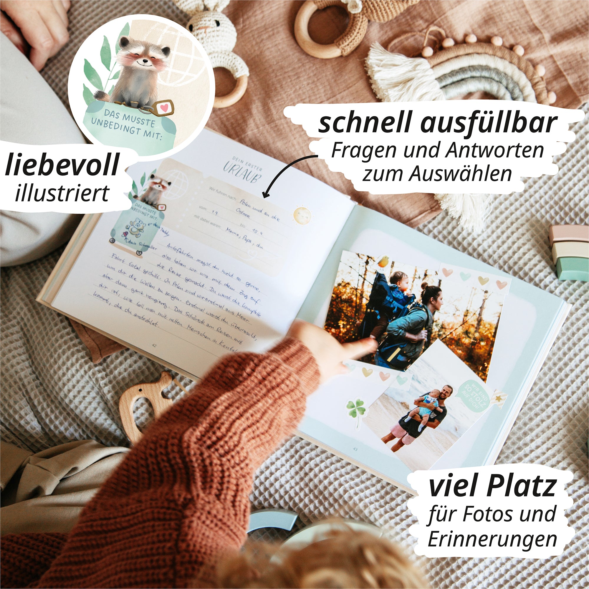 Babyalbum Premium Natur