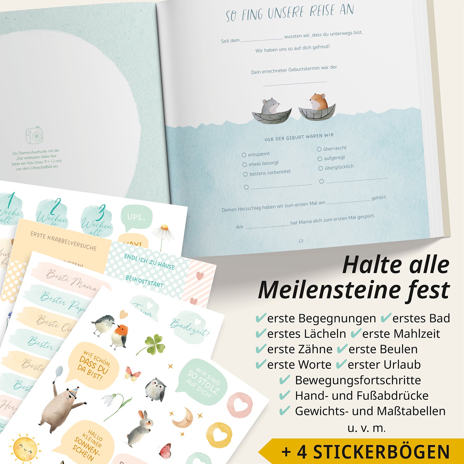Babyalbum Premium Natur