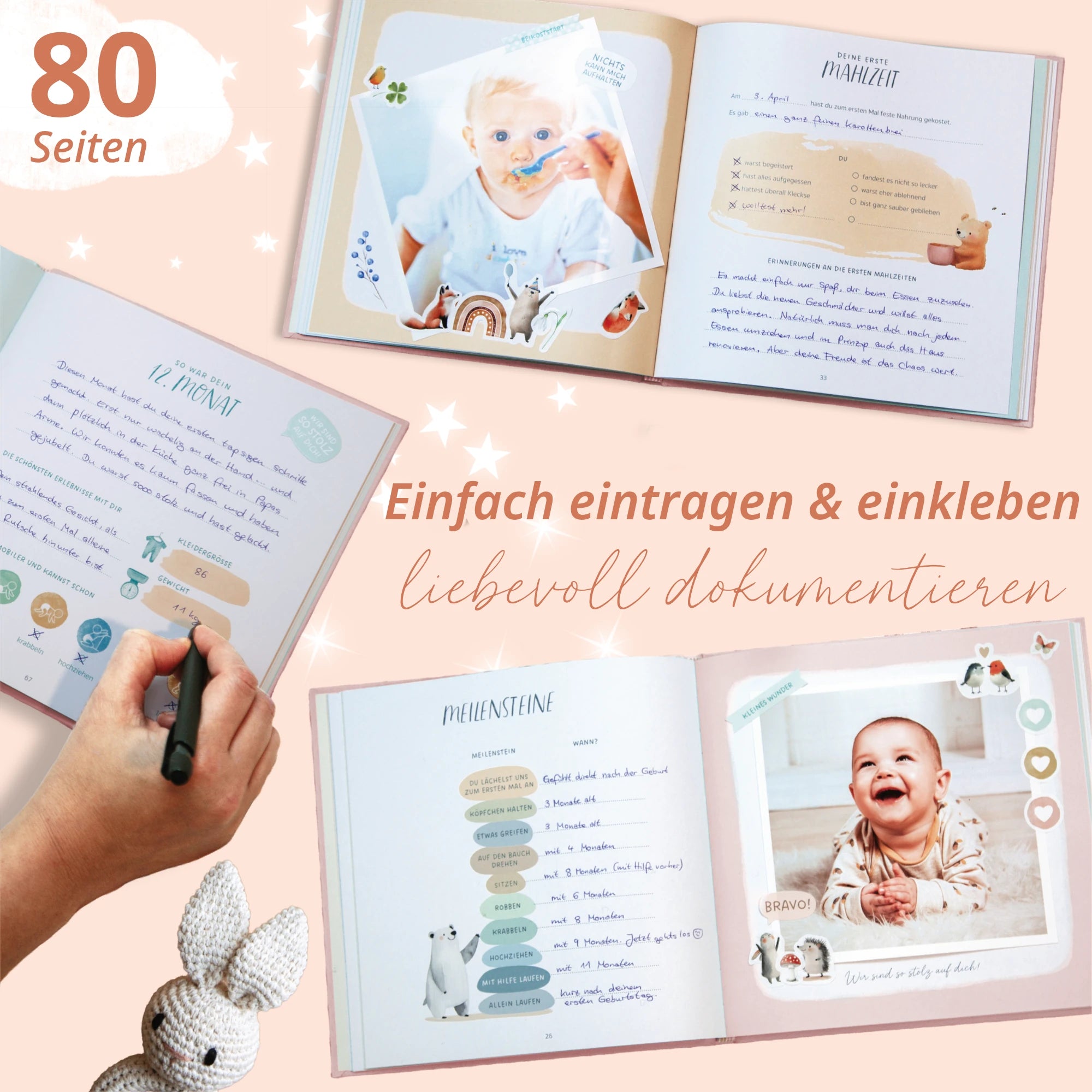 Babyalbum - Rosa