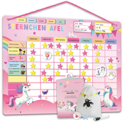 Belohnungstafel für Kinder Einhorn