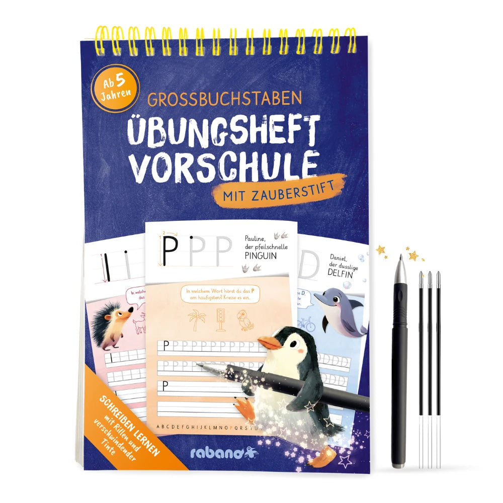 Magische Schreiblernhefte - Formen