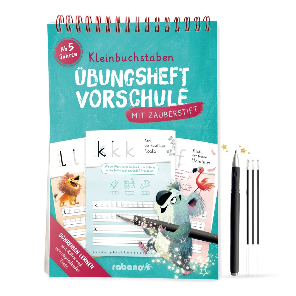 Magische Schreiblernhefte - Formen