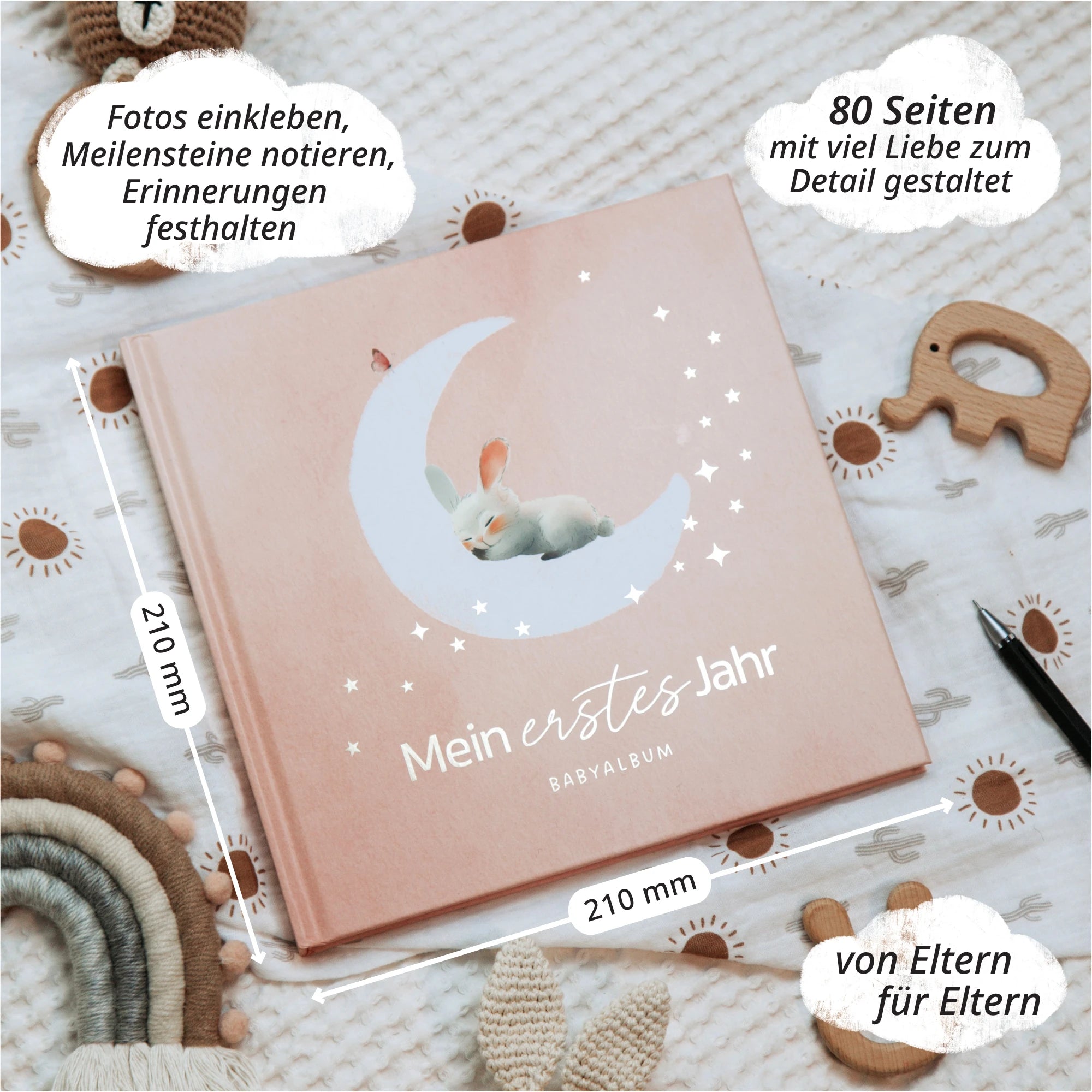 Babyalbum - Rosa