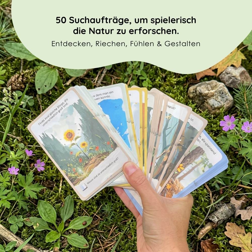 Entdecker Mikroskop für Kinder + Gratis Kartenspiel