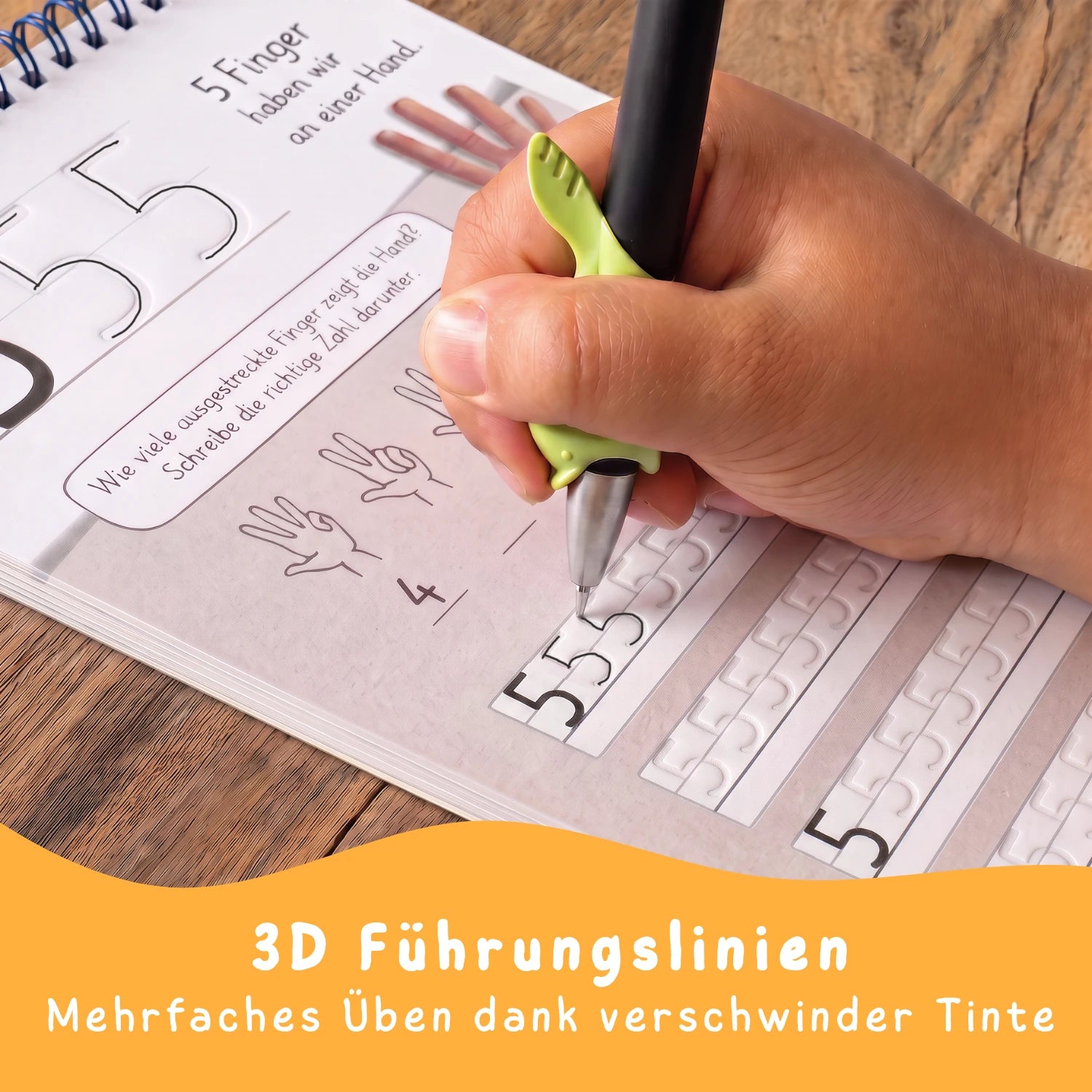 Magische Schreiblernhefte - Zahlen