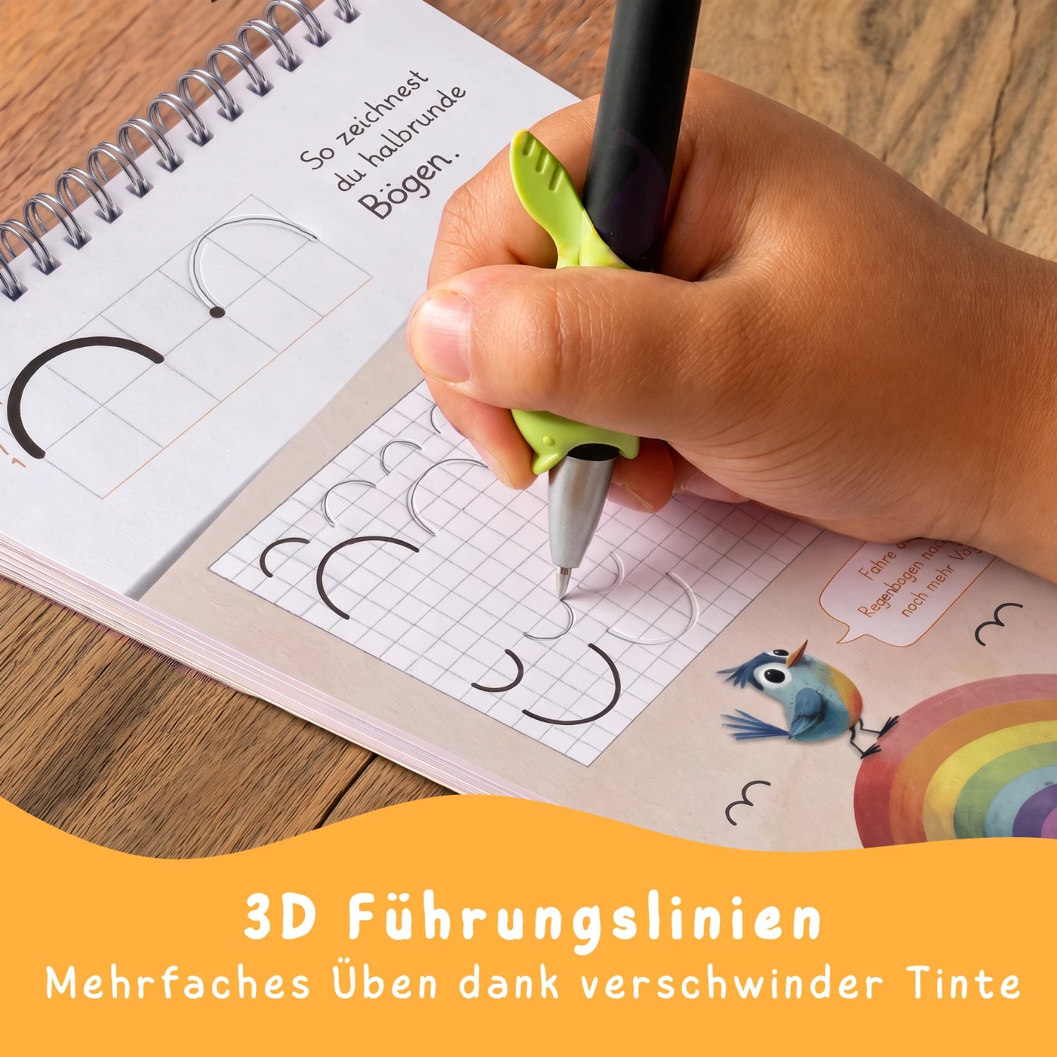 Magische Schreiblernhefte - Formen