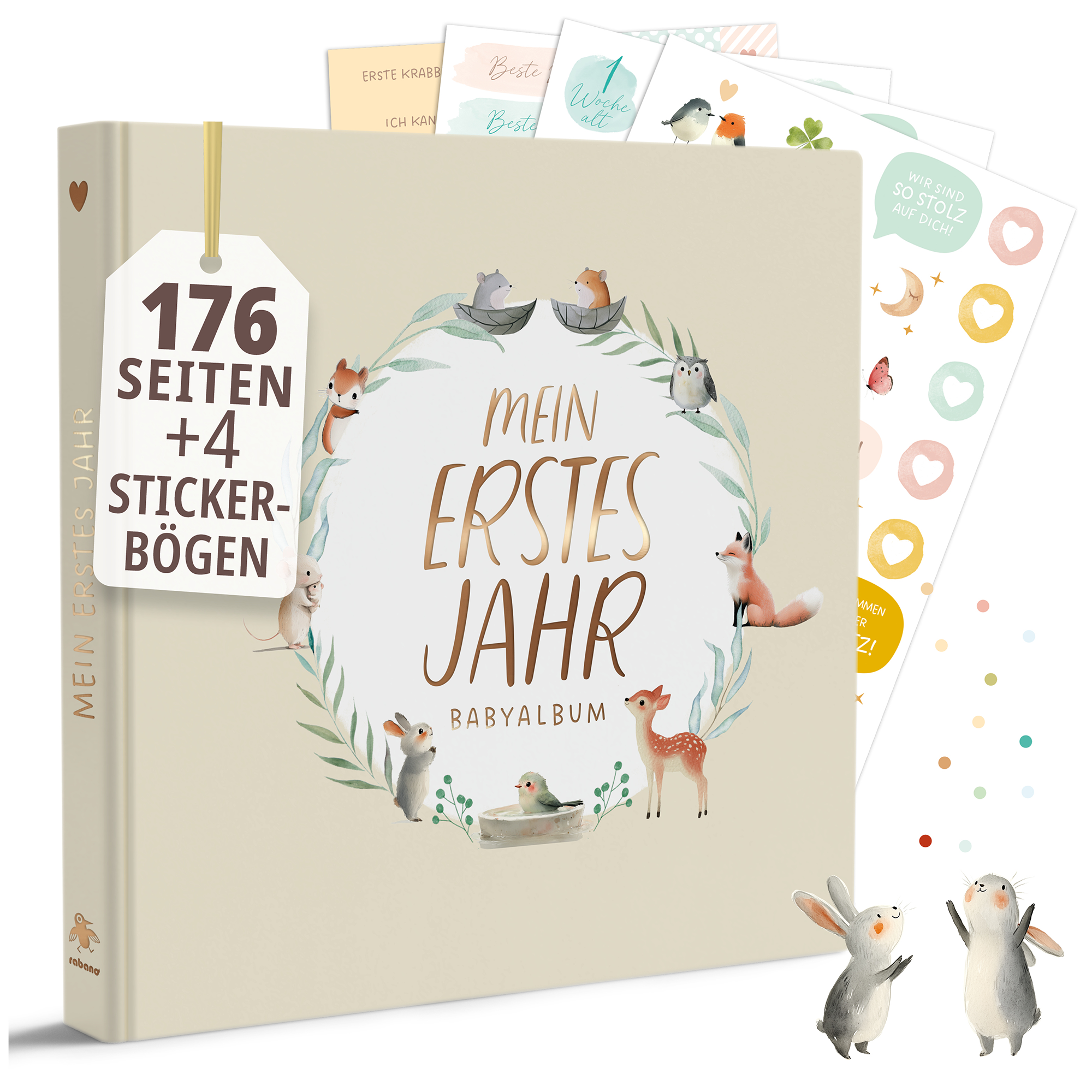 Babyalbum Premium Natur