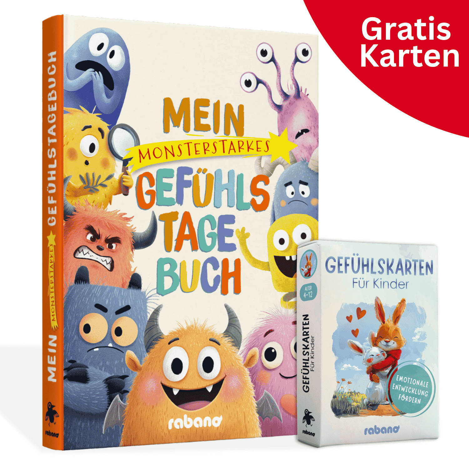 Gefühlstagebuch & Karten für Kinder