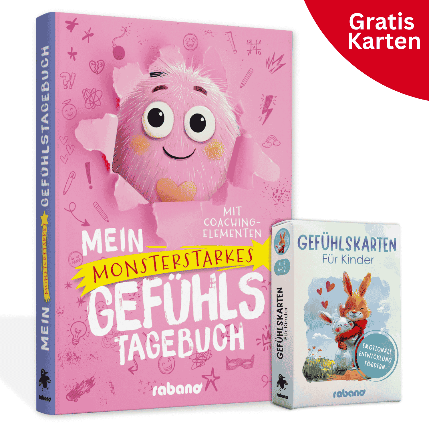 Gefühlstagebuch & Karten für Kinder