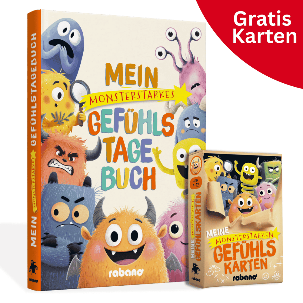 Gefühlstagebuch & Karten für Kinder