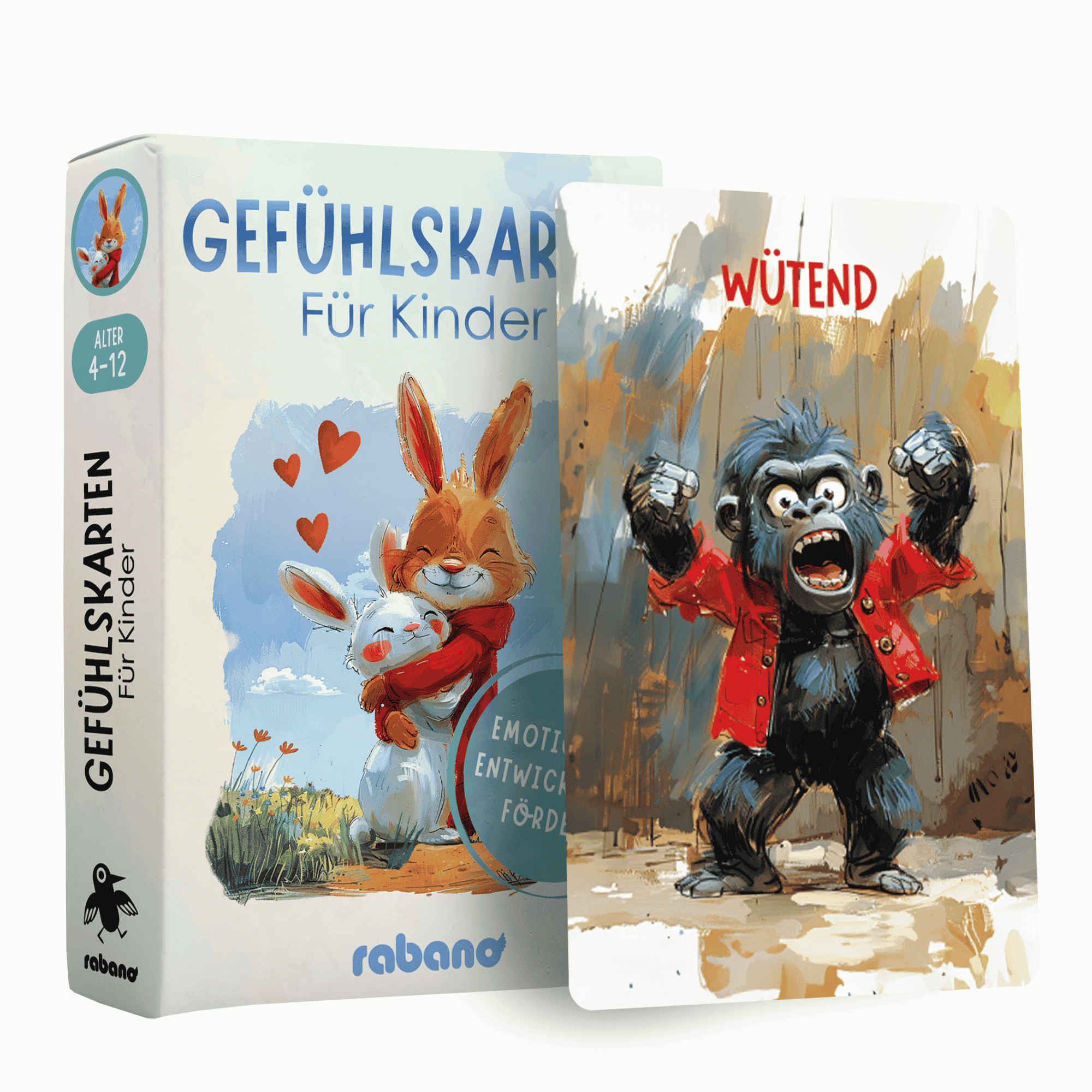 Gefühlstagebuch & Karten für Kinder