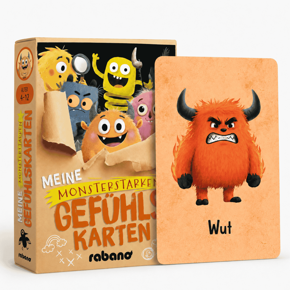 Gefühlskarten für Kinder - Monsterchen