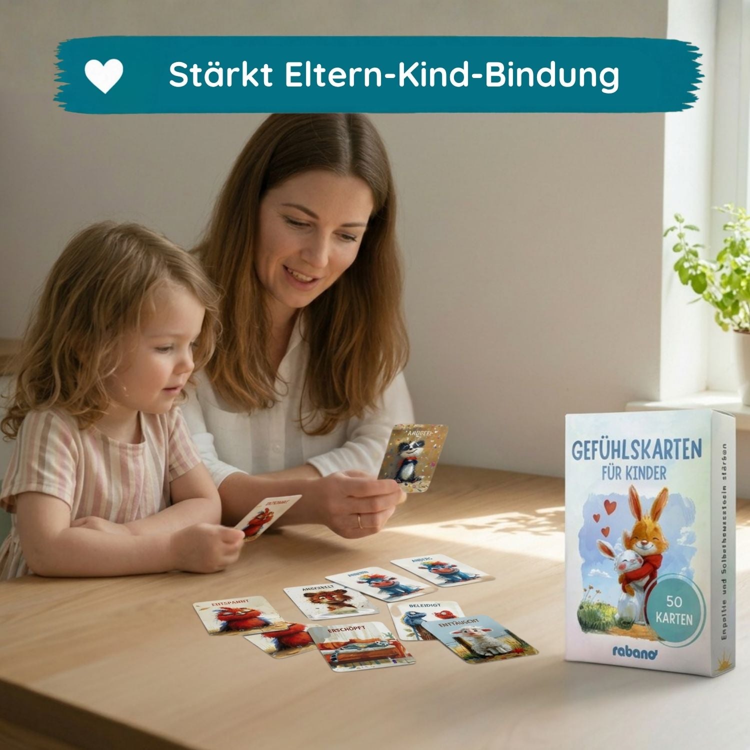 Gefühlstagebuch & Karten für Kinder