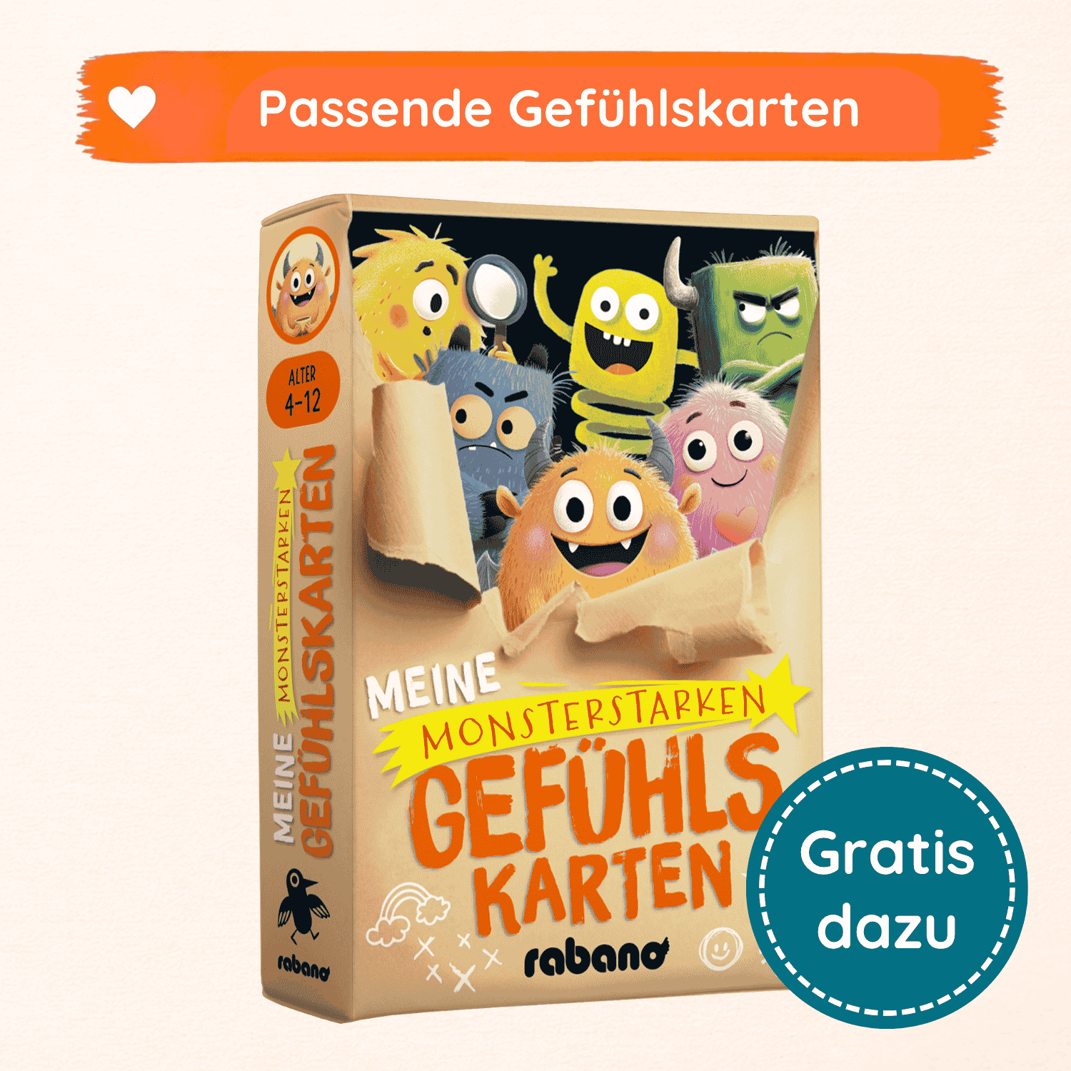 Gefühlstagebuch & Karten für Kinder