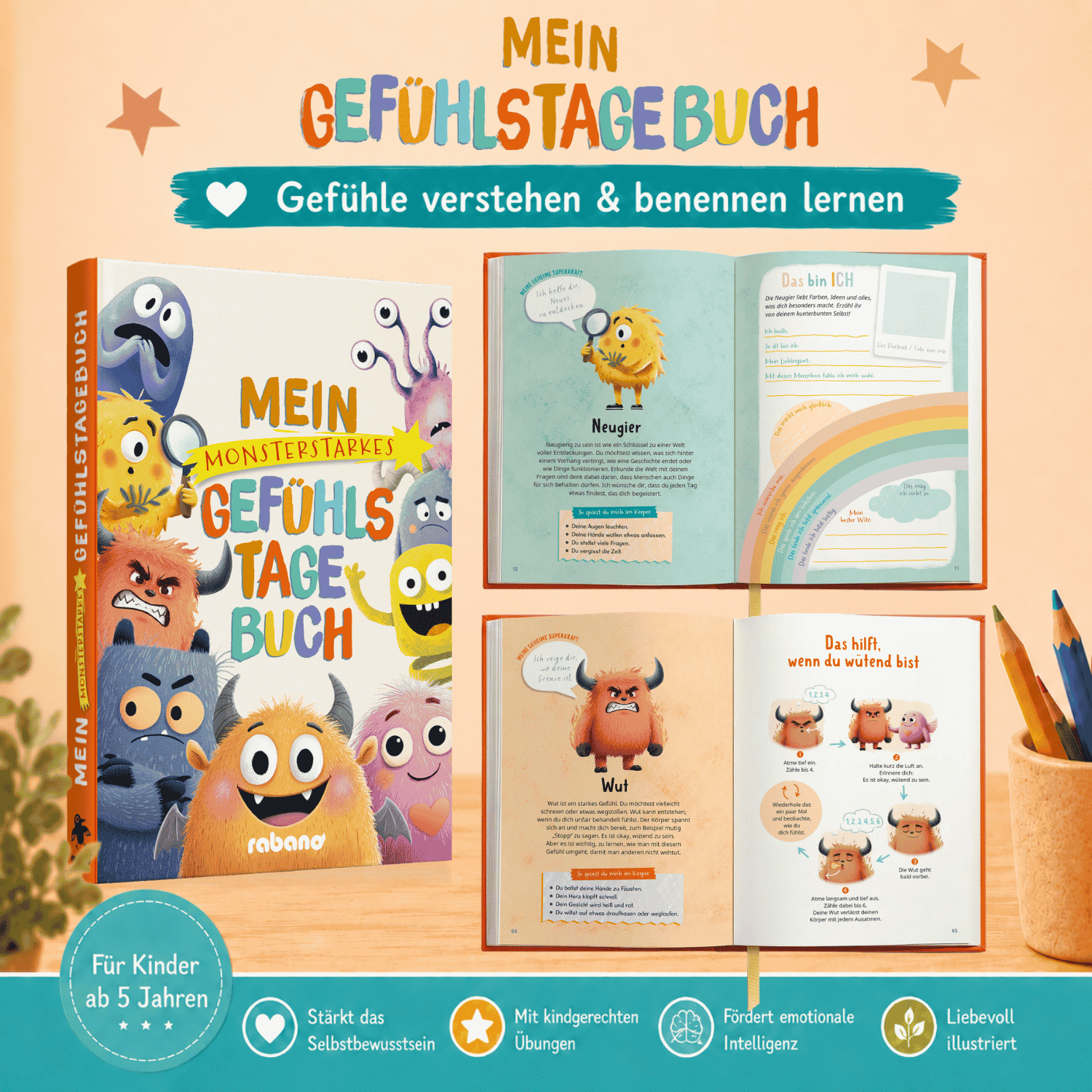 Gefühlstagebuch Kinder