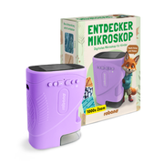 Rabano Entdecker Mikroskop für Kinder - Lila