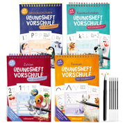 Magische Schreiblernhefte - 4er Set