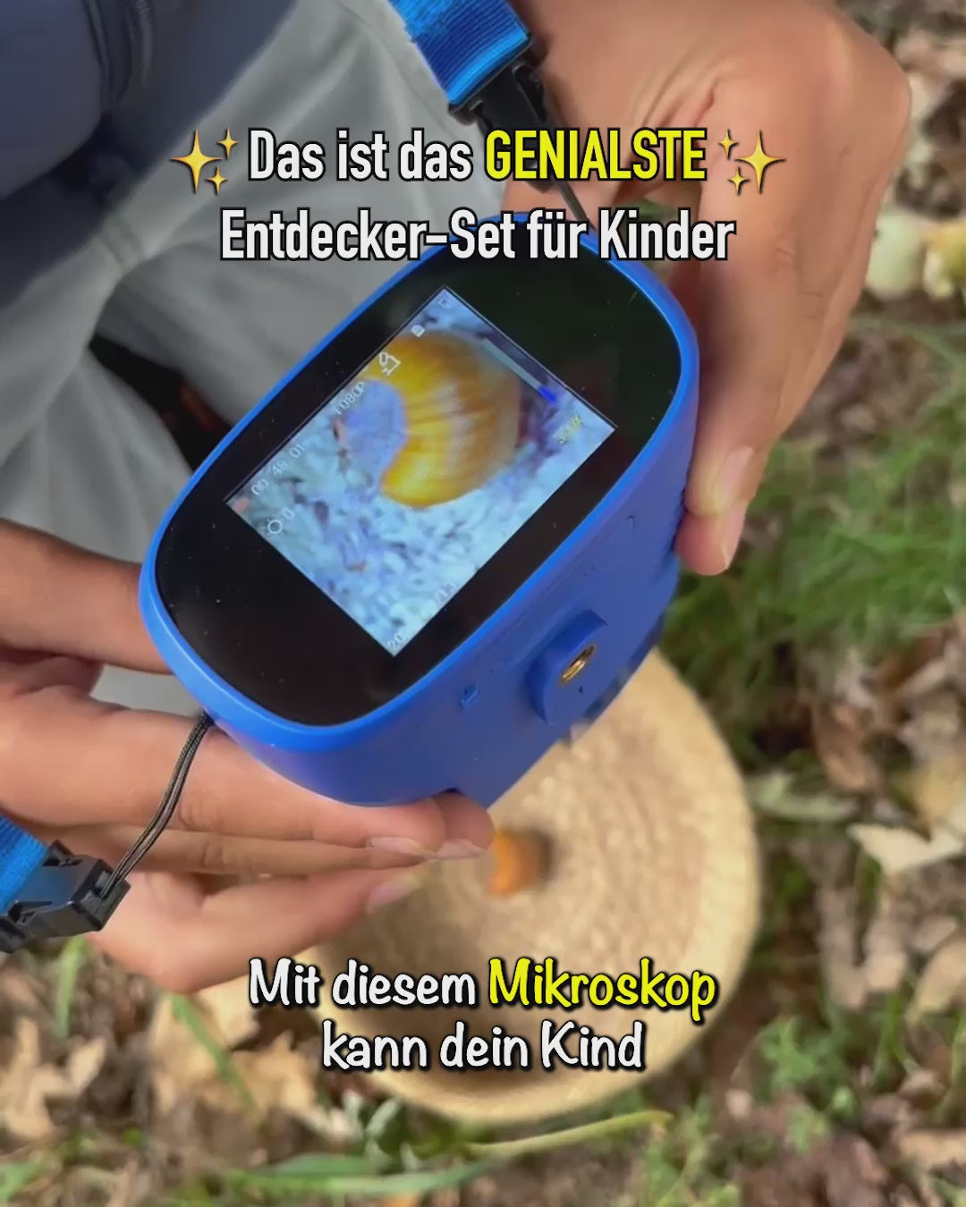 Video laden: Entdecker Mikroskop für Kinder + Gratis Kartenspiel